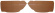Dörrpaneler 1800S 64-69 brun övre