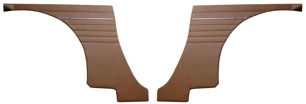 Panel Rear side 1800S 64-69 brown pair