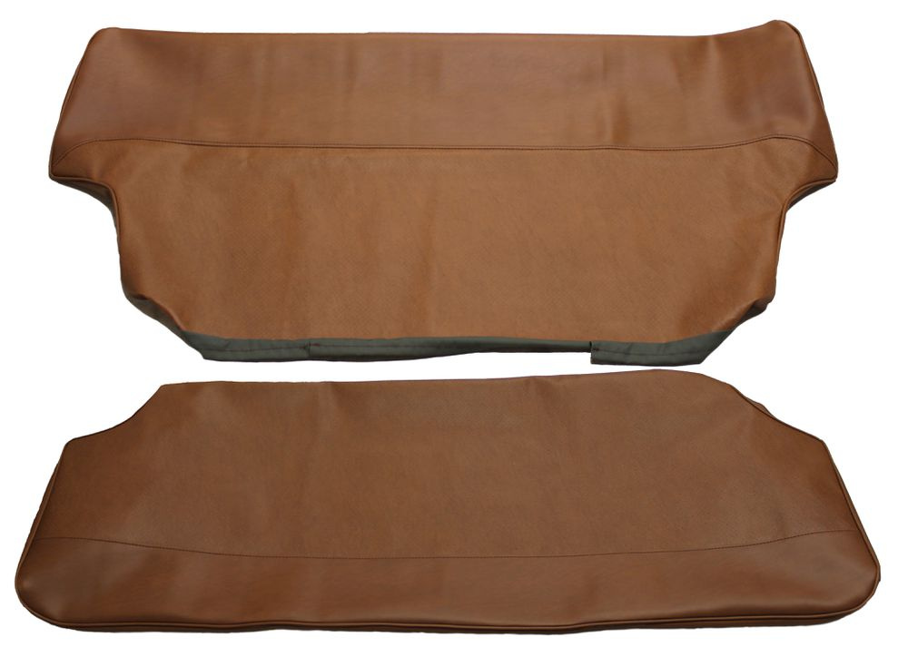 Cover Rear seat 210 66-68 brown