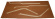 Panel kit B-pillar/door 210 67-68 brown