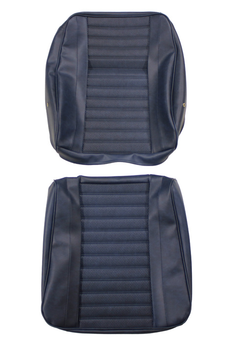 Front seat upholstery set 120 1968 blue