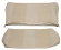 Cover Rear seat 122 Wagon 1969 beige