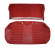 Cover Rear seat 122 Wagon 1969 red