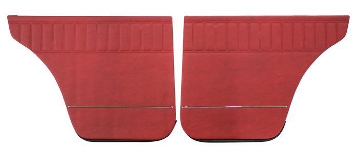 Door panel 122 Wagon  1969 red REAR