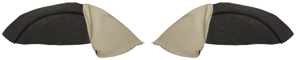 Cover wheel house 220 1969 beige