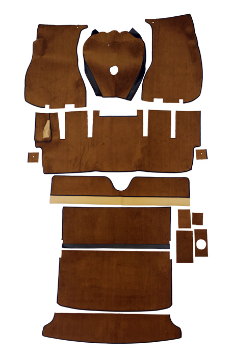 Carpet kit 1800E 1970 Brown/beige