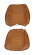 Cover Front seat Amazon 2d 1970 brown Cover Front seat Amazon 2d 1970 brown