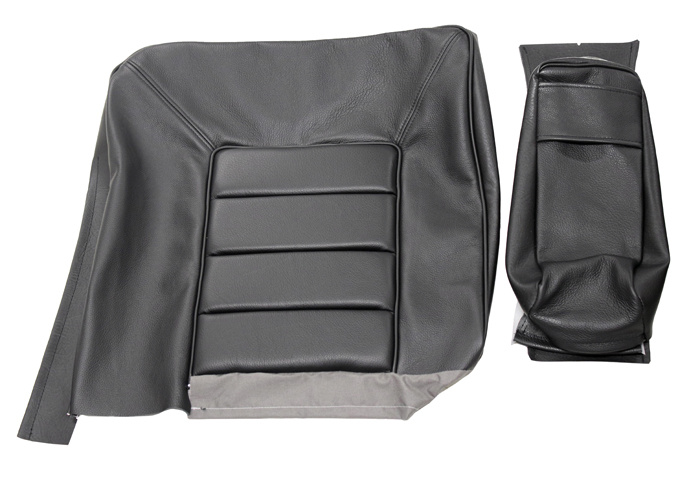 Cover Rear seat 164 67-71 black ch-22322