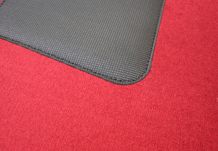 Carpet kit 140 1967-71 column gear. Red