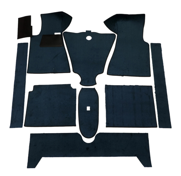 Carpet kit Volvo 140 1967-71 blue
