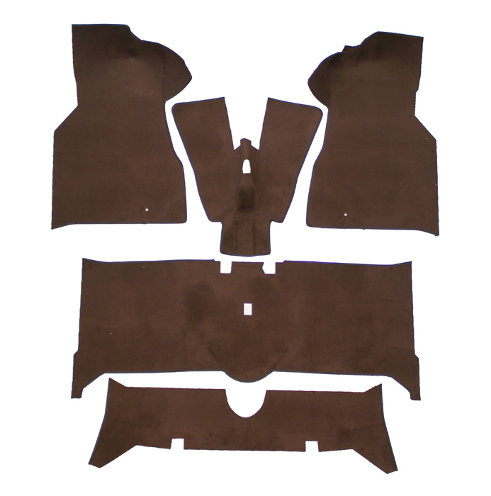Carpet kit Volvo 140 1973-74 Brown