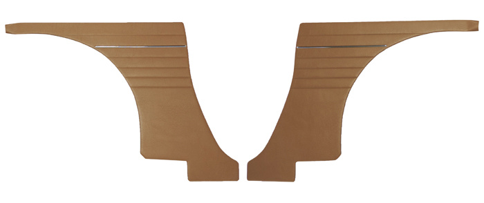 Panel Rear side 1800E 70-71 gold metalli