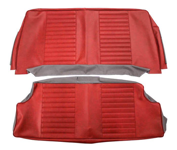 Cover rear seat 120 2d 1970 red