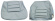 Cover Front seat 164 72-74 light blue
