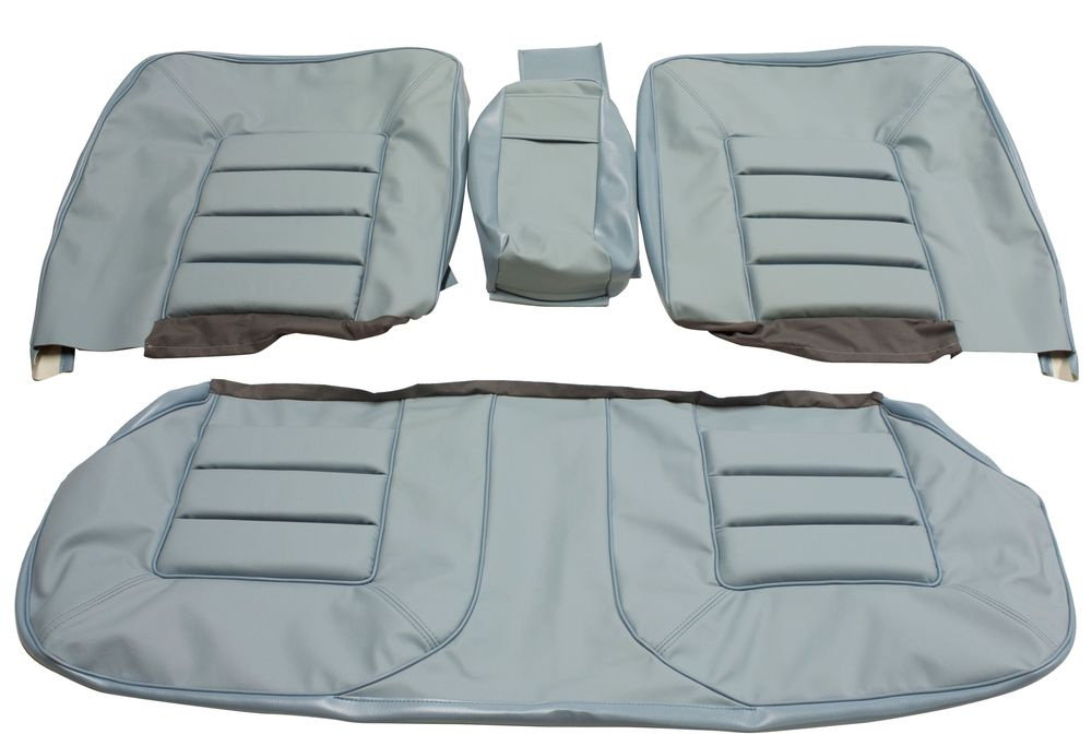 Cover Rear seat 164 72-74 light blue LH