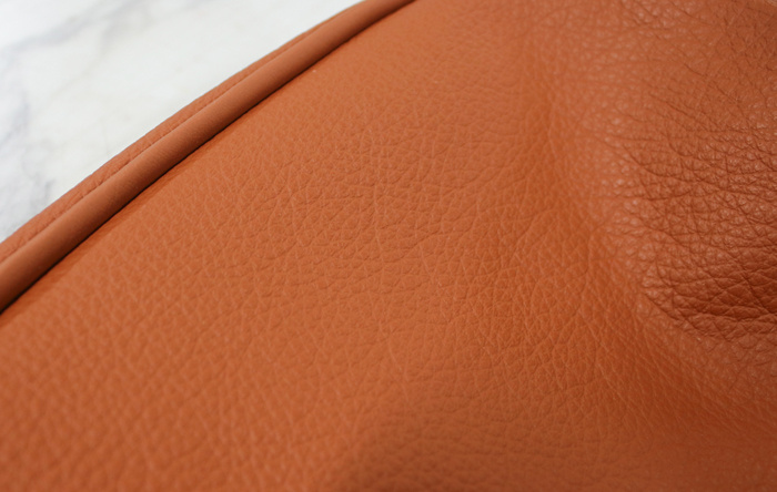 Cover Head rest 164 73-75 brown LEATHER