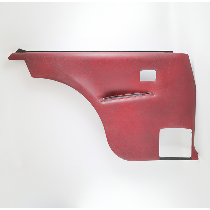 Rear side panel 142 1974 maroon LHR