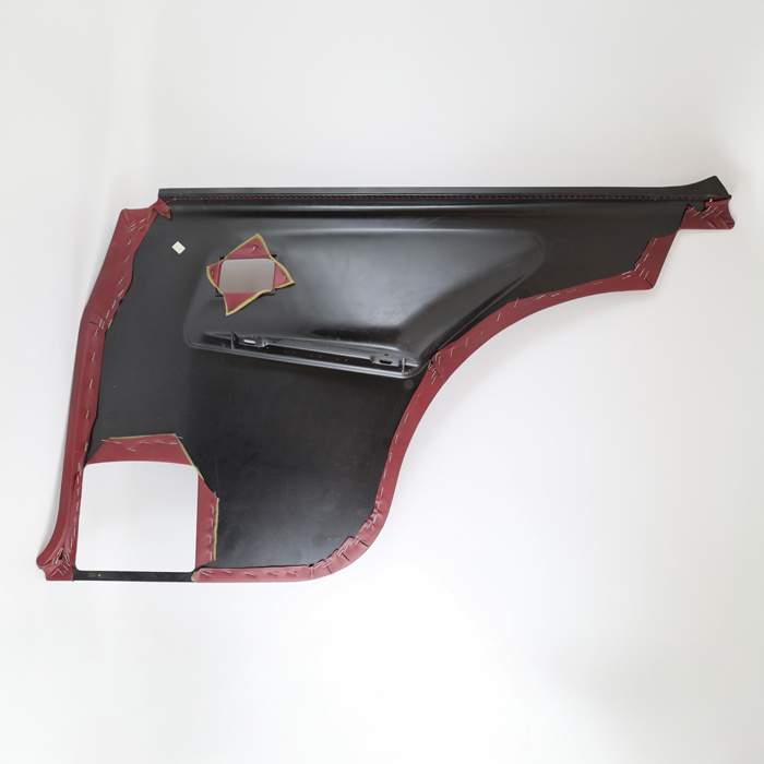 Rear side panel 142 1974 maroon LHR