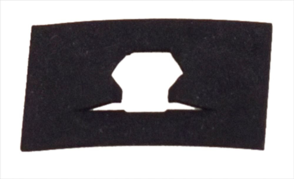 Fastener emblem letter on hood & air int