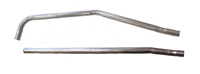 Exhaust pipe 444 47-56 B4B front 2 parts