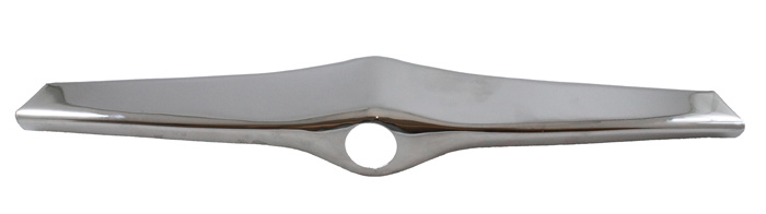 Rail between bumper overriders 444