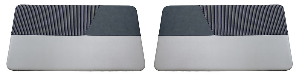 Door panel 444C-H 51-55 blue/grey/white