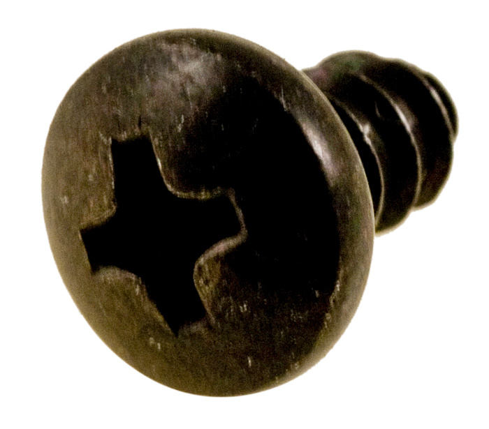 Phillips head screw RXS black.
