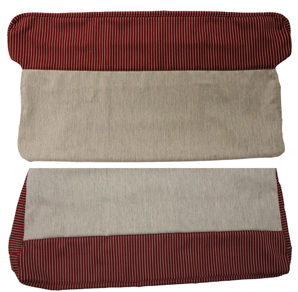 Cover Rear seat 444 51-55 red/grey