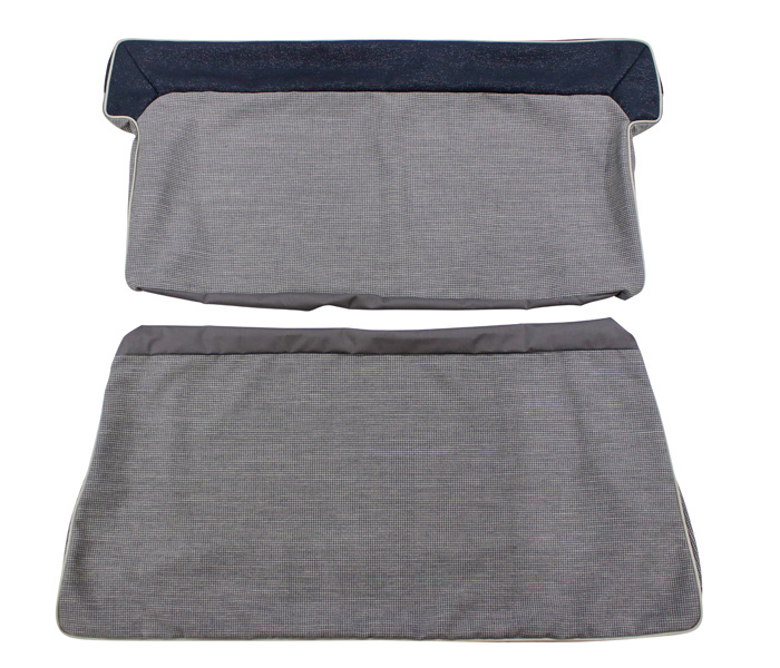 Cover Rear seat 444K-L 56-57 blue/grey