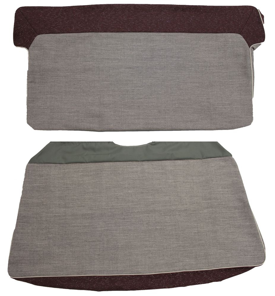 Cover Rear seat 444K-L 56-67 red/grey