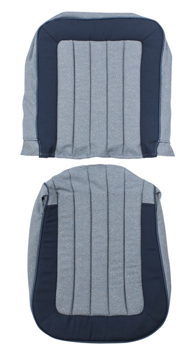 Cover Front seat 444KS 56-57 grey/blue
