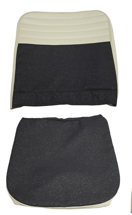 Cover Front seat 120 4d 57-58 blue/silve