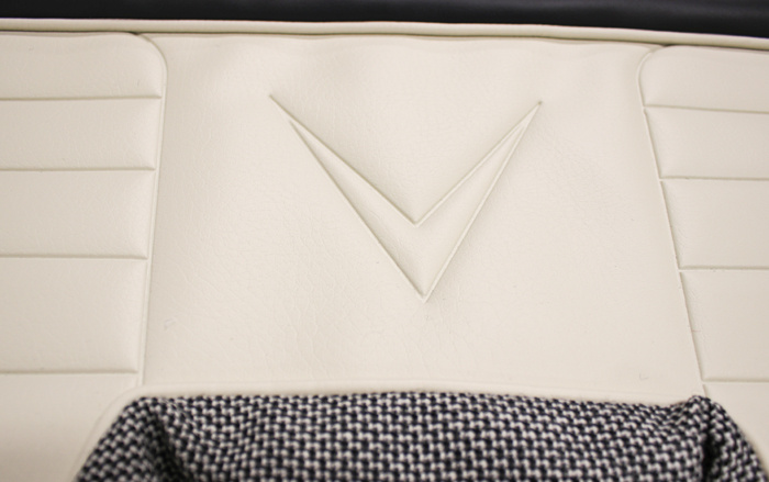 Cover Rear seat 120 4d 57-58 grey/black