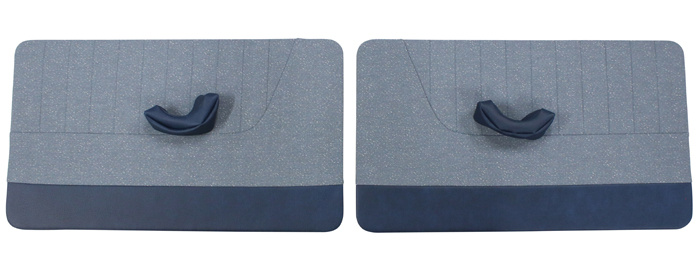 Door panel 444 Grey/blue LH & RH