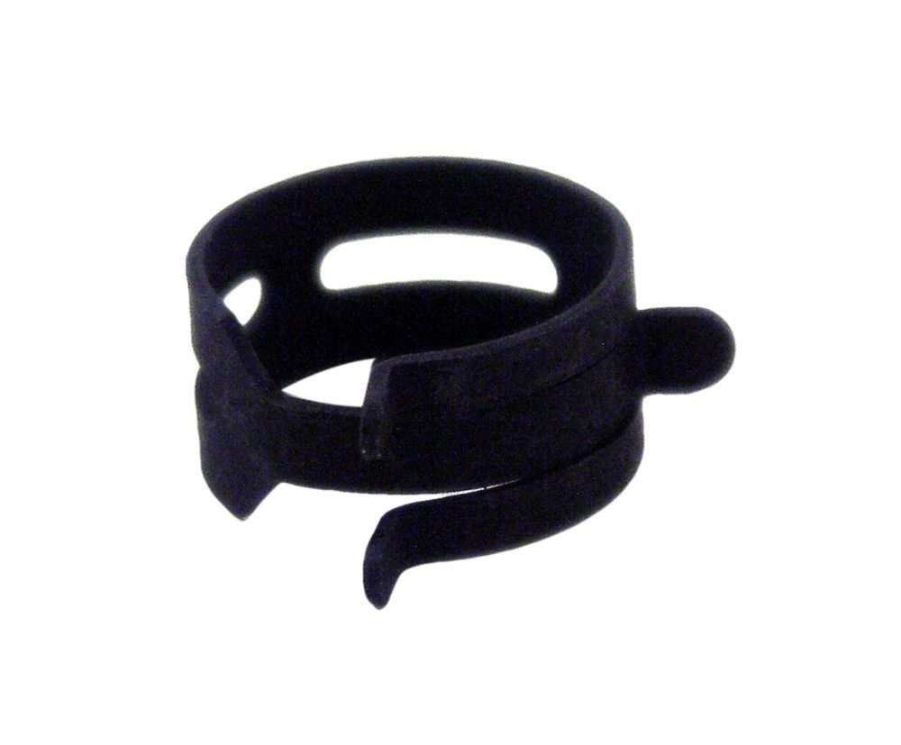 Hose clamp 15 mm black