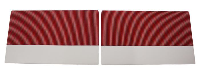 Door panel 445 56-57 red/grey LH