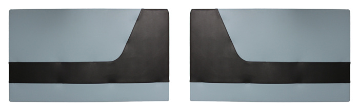 Door panel 445 57-58 US blue/black