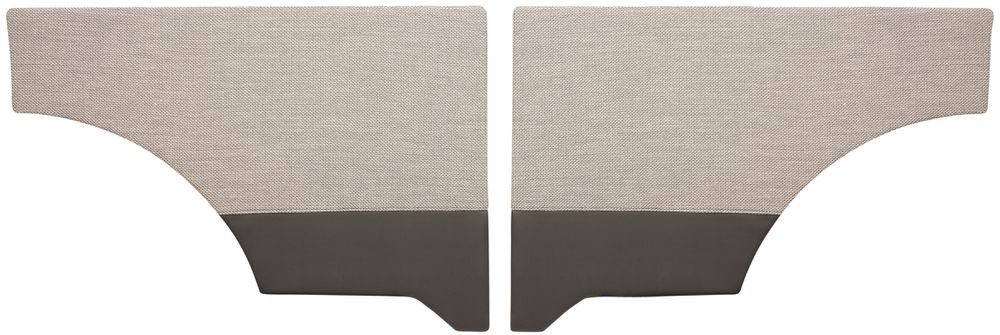 Panel Rear side 445 57-58 grey/black LH