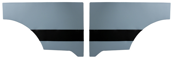 Panel Rear side 445 57-58 US blue/black