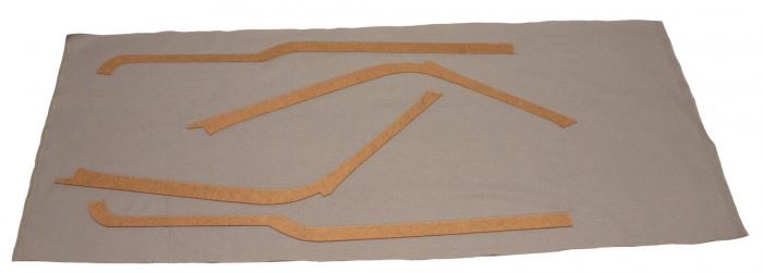 Panel kit B-pillar/door 445 56-57 grey