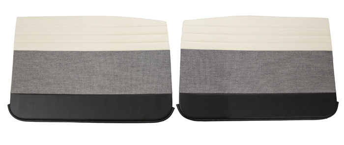 Door panel 120 4d 57-58 grey/black LHF