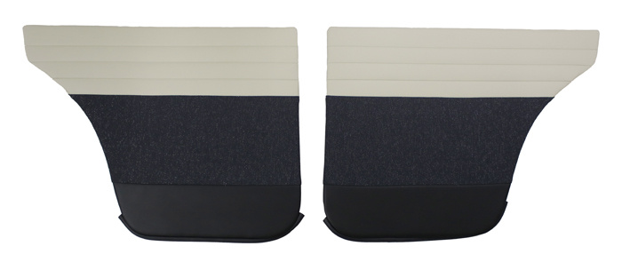 Door panel 120 4d 57-58 blue/silver LHR