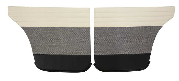 Door panel 120 4d 57-58 grey/black LHR