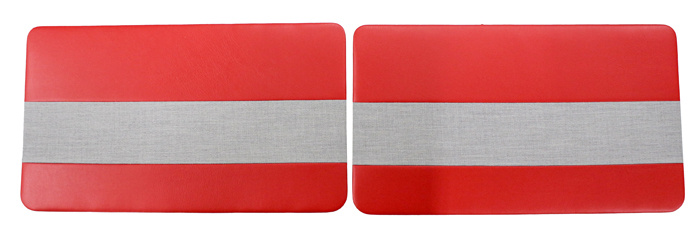Door panel 544A 58-60 Favorit red