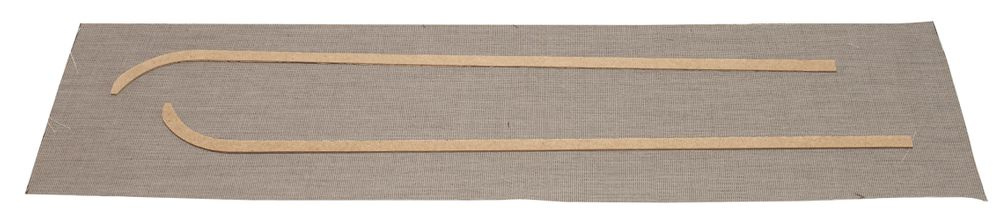 Panel B-pillar 544A 58-60 grey/black