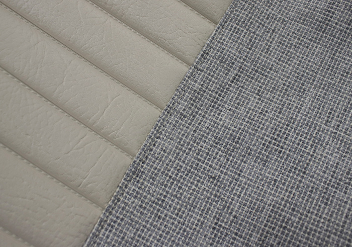 Cover Front seat 120 4d 59-60 grey/white