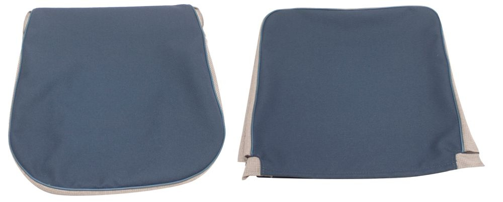 Cover Front seat 445 58-60 blue/grey