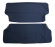 Cover Rear seat 445 blue/grey 58-60