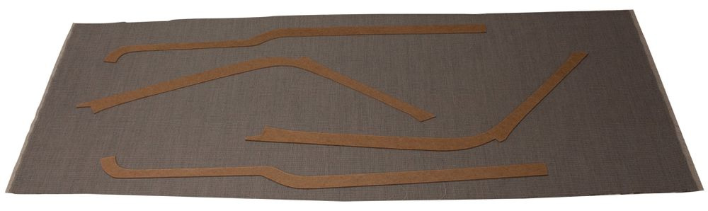 Panel kit B-pillar/door 445 58-60 grey-b