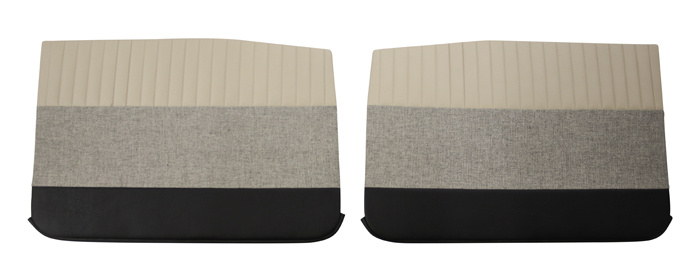 Door panel 120 4d 59-60 beige/grey/black